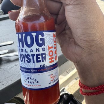 Tony's Seafood Restaurant - Signature Hog Island Oyster Hot Sauce - Seafood Near Me - Marshall, California