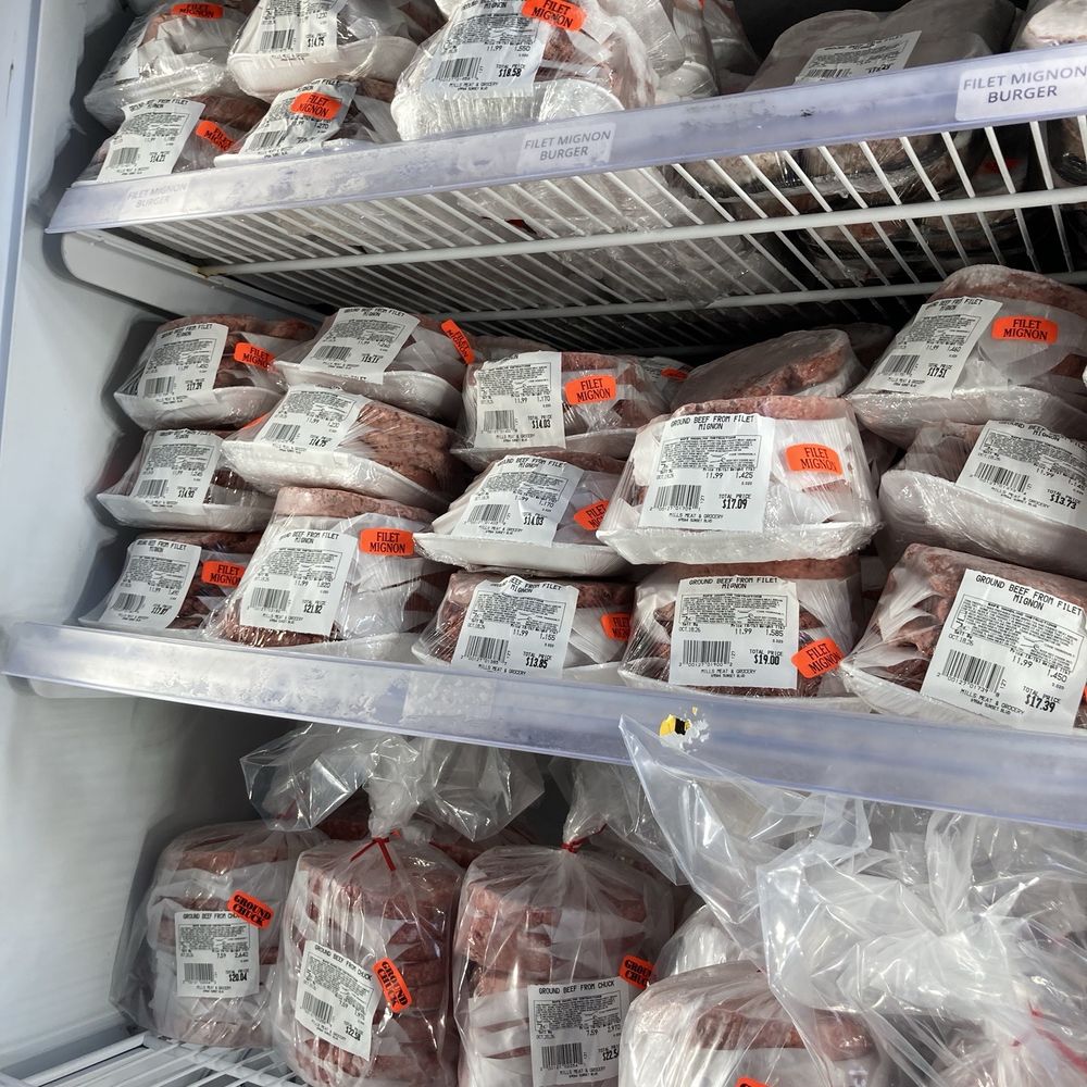 Mills Grocery - Pre patties Pub Burgers - Grocery Near Me - Union, Michigan