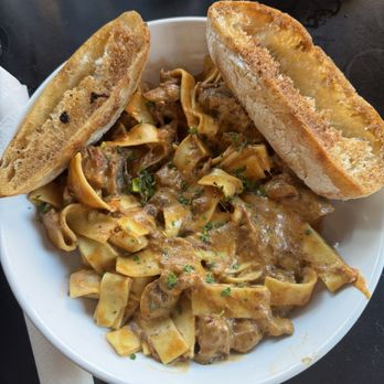 Živio - Beef Stroganoffstroganoff - Modern European Near Me - Grand Rapids, Michigan Živio - Beef Stroganoffstroganoff - Modern European Near Me - Grand Rapids, Michigan