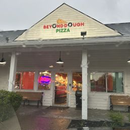 Exterior outside entrance of Beyond Dough Pizza - Location - Pickerington, Ohio Exterior outside entrance of Beyond Dough Pizza - Location - Pickerington, Ohio