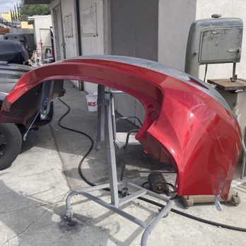 Foothill Sports Cars - Bumper ready for repair/painting - Auto Repair Near Me - Tujunga, California