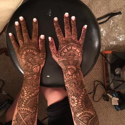 Gorgeous Henna - intricate bridal work
