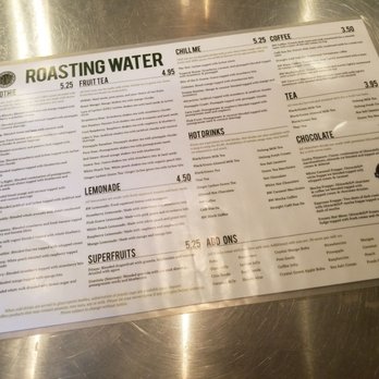 Roasting Water - Menu - Coffee & Tea Near Me - Westminster, California