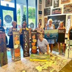 Board and Brush Creative Studio - Girls daytime DIY at Board and Brush!