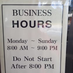 Eastgate Coin Laundry - This is the sign for the man who gave a bad review because he did not read the sign .