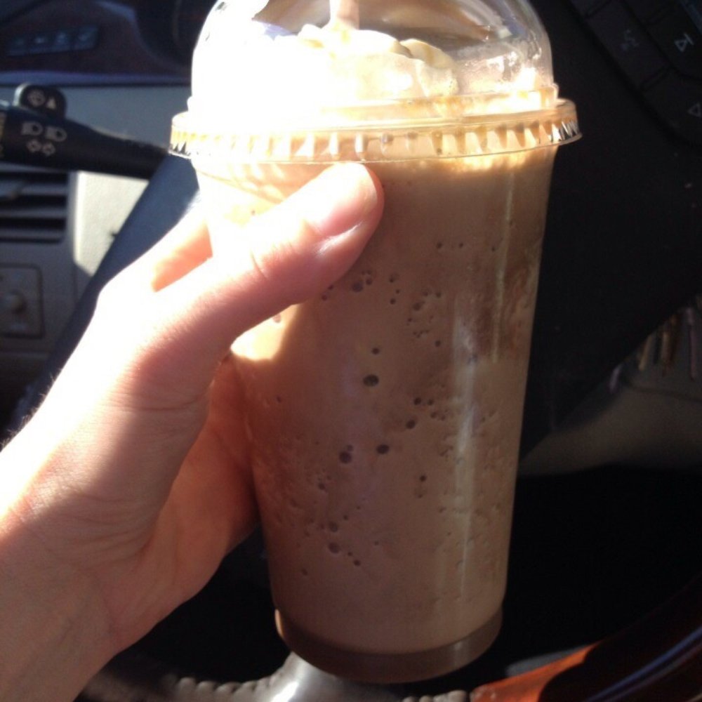 Blended Coffee drink with whey protein Great meal replacement for me Blended Coffee drink with whey protein Great meal replacement for me