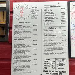 Rollin Fatties - Da Boil House Menu