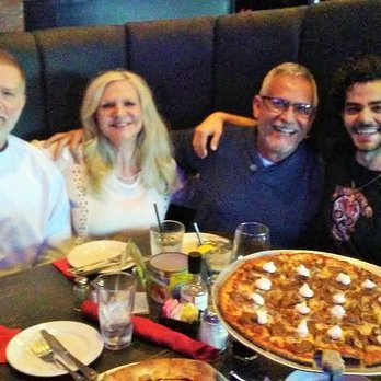 Pizza Rock - Thanksgiving at Pizza Rock, with our waiter, Tony! - Pizza Near Me - Henderson, Nevada