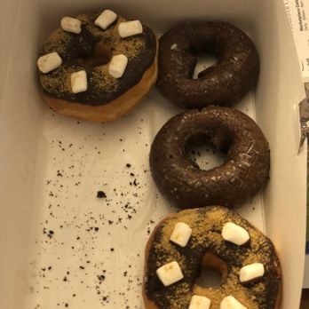 Sesame Donuts - S'mores and chocolate glazed - Coffee & Tea Near Me - Tempe, Arizona