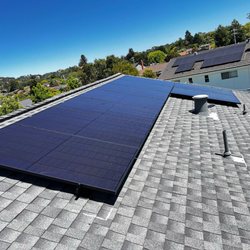 SunVault Solar - First array of panels facing south west