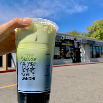 7 Leaves Cafe - Green Thai Tea - Bubble Tea Near Me - Cupertino, California