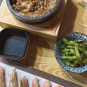 Hato Sushi - Premium Sashimi Selection and Hato Stone Pot - Sushi Bars Near Me - Los Angeles, California Hato Sushi - Premium Sashimi Selection and Hato Stone Pot - Sushi Bars Near Me - Los Angeles, California