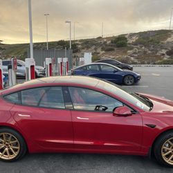 Tesla Supercharger - Wanugee mobile at Sand City Tesla Suoerchargers