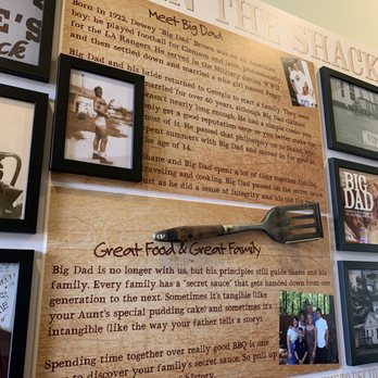 Shane's Rib Shack - a picture of a wall of family photos - Barbeque Near Me - Athens, Georgia Shane's Rib Shack - a picture of a wall of family photos - Barbeque Near Me - Athens, Georgia