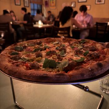 Tiny Champions - Sausage pizza - Pizza Near Me - Houston, Texas