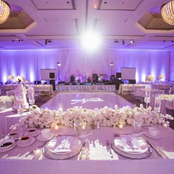 A-Touch Lighting - banquet lighting & draping -lighting was actually blush..the picture cannot captured it. - Wedding Planning Near Me - Richmond, California