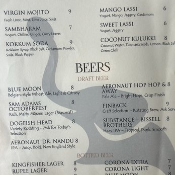 Rassa - Craft beer list. - Indian Near Me - Waltham, Massachusetts Rassa - Craft beer list. - Indian Near Me - Waltham, Massachusetts