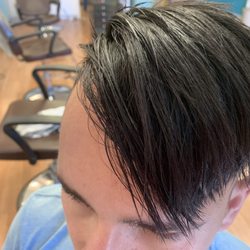 Brazilian Blow Dry Bar - After Brazilian and cut.  Very smooth!!