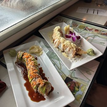 Sky Bar Steak and Sushi - dragonfly Dragon Roll - Sushi Bars Near Me - Galveston, Texas Sky Bar Steak and Sushi - dragonfly Dragon Roll - Sushi Bars Near Me - Galveston, Texas