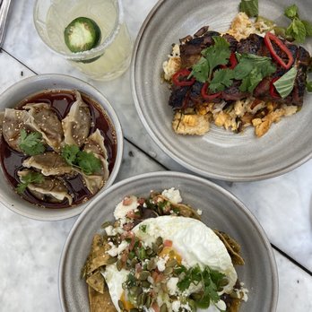 The Henry - Short rib dumpling, Rancheros Breakfast Bowl*, Korean Prime Skirt Steak* - Coffee & Tea Near Me - Coronado, California