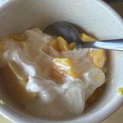 Pavilion Buffet - It has ice cream with mango Jello