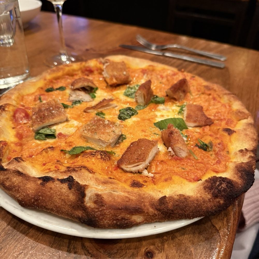 From The Boot - Chicken vodka sauce pizza - Italian Near Me - Ambler, Pennsylvania From The Boot - Chicken vodka sauce pizza - Italian Near Me - Ambler, Pennsylvania