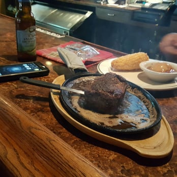 Pine Room - Fillet steak super good!! love it on the hot plate - New American Near Me - Saint Charles, Missouri Pine Room - Fillet steak super good!! love it on the hot plate - New American Near Me - Saint Charles, Missouri