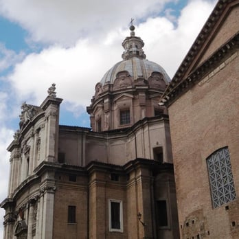 Foro Romano - Outside The Curia. This was one of the original Senate Houses of the Roman Republic. - Landmarks & Historical Buildings Near Me - Rome, RM