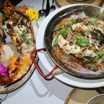Tintoque - @stephie.ngos.food  lobster with rice - Signature Cuisine Near Me - Puerto Vallarta, JAL