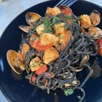 Doppio Zero Concord Veranda - Squid ink pasta - Italian Near Me - Concord, California