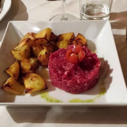 Battuta di manzo con patate