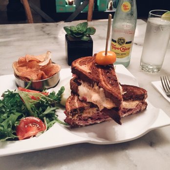Vaudeville - V Reuben on marble rye - New American Near Me - Fredericksburg, Texas
