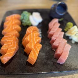 Sashimi Salmon, Tuna and White Tuna