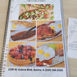 Menu cover