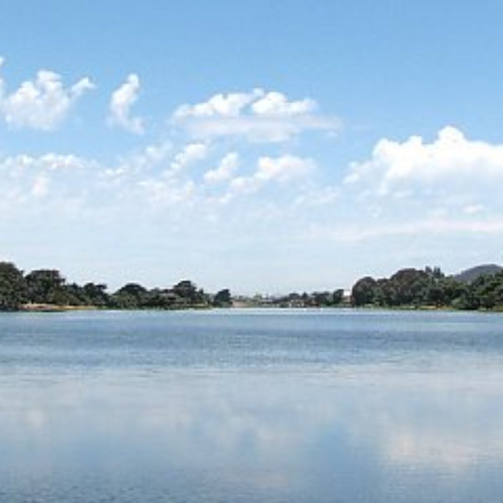 Berkeley Aquatic Park - The Aquatic Park 'Lagoon', looking North, viewed from Bolivar Drive - Parks Near Me - Berkeley, California