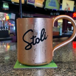 The Cocoanut Grove Sports bar - Moscow mule
