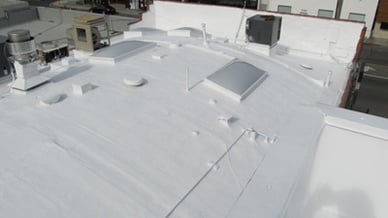 Slide of All Weather Insulated Roof Coating Services