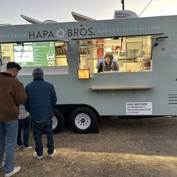 Hapa Bros - Parked next to Vertigo Coffee in SJB. Truck is state of the art and very clean.