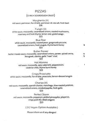 Menu photo 2 Wild Flour Pizza Burnaby, BC