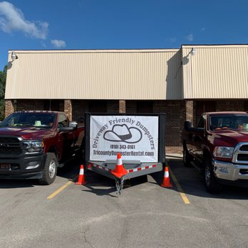 Driveway Friendly Dumpster - Dumpster Rental Near Me - Fenton, Michigan