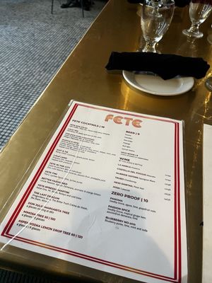 Menu photo 3 Fete Boston, MA