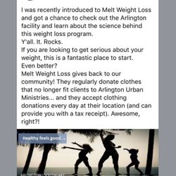 Melt Weight Loss