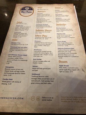 Menu photo 6 Bier Haus Coeur d'Alene, ID Menu photo 6 Bier Haus Coeur d'Alene, ID