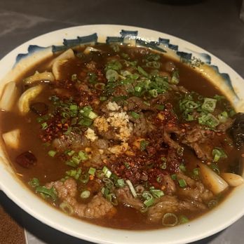 Chi Restaurant & Bar - sliced beef in chili broth - Szechuan Near Me - New York, New York