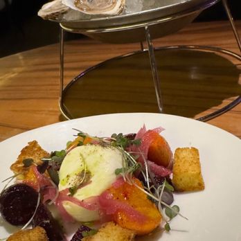 STK Steakhouse - Burrata app, 1/2 Half Dozen Oysters* - Steakhouses Near Me - Chicago, Illinois