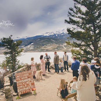Sapphire Point - BrynMarae Photography captured this breathtaking view!  Couldn't ask for a better photographer or wedding spot. - Venues & Event Spaces Near Me - Breckenridge, Colorado