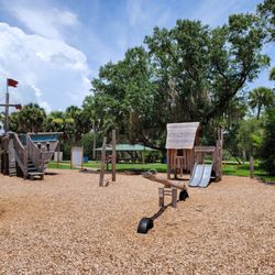 White City Park - Bill Lewis visiting the White City Park in Fort Pierce on a hot Sunday afternoon.