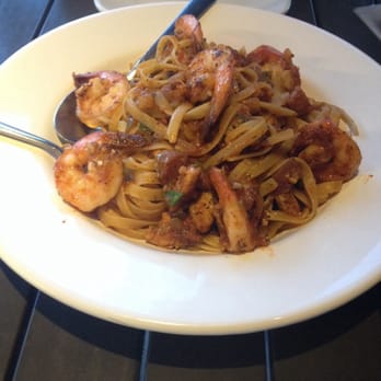California Pizza Kitchen - Jambalian pasta with shrimp, chicken, crawfish, and sausage. Really good, but not enough for 2. - Pizza Near Me - Brea, California California Pizza Kitchen - Jambalian pasta with shrimp, chicken, crawfish, and sausage. Really good, but not enough for 2. - Pizza Near Me - Brea, California