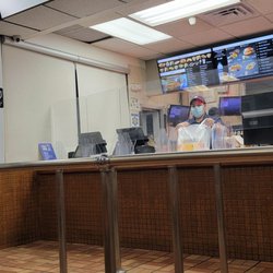 Church's Chicken - Empty front counter.