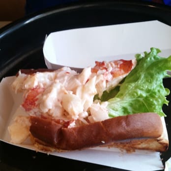 Anthony's Seafood - lobster roll very good, would not recommend the clam cakes, save ur room for other good things like oysters - Seafood Near Me - Middletown, Rhode Island